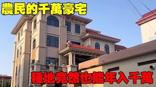 這裡簡直是打破了我的認知，種地竟然也能年入千萬Villas in rural China【快意村夫】#鄉村別墅 #別墅設計 #豪宅