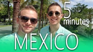 PLAYA DEL CARMEN in 5 minutes 🌴 MEXICO beach and jungle
