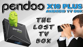 Mystery Box Pendoo X10 Plus Amlogic S905X3 4K TV Box