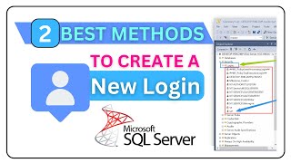 2 Methods To Create LOGIN In SQL Server #sqlserver