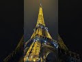 Beautiful Eiffel Tower in Night #shorts #ytshorts #trending