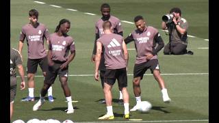 Mbappé Running Rings Around Everyone in the Real Madrid Rondo 😳