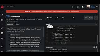 Codewars | Range Extraction | Python 4 kyu