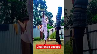 challenge accept 🥰 wait #challenge #wait #taekwondo #kungfu #shorts