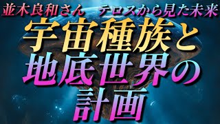 【並木良和さん】宇宙種族と地底世界の計画～テロスから見た未来