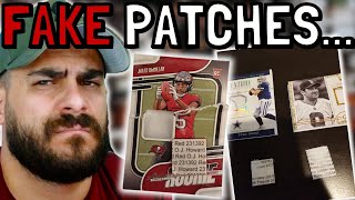 Fake Panini Sports Card Patches 🚨 Why are we surprised?