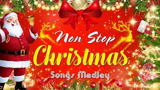 Best Non Stop Christmas Songs Medley 2022 🎄🎁 Greatest Christmas Songs Medley 2021 - 2022⛄⛄⛄