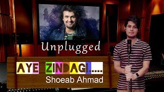 Aye Zindagi Unplugged Sonu Nigam | Shoeab Ahmad with Lyrics