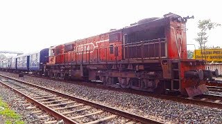 [IRFCA] 15960 Dibrugarh-Howrah Kamrup Express behind Alco WDM3D