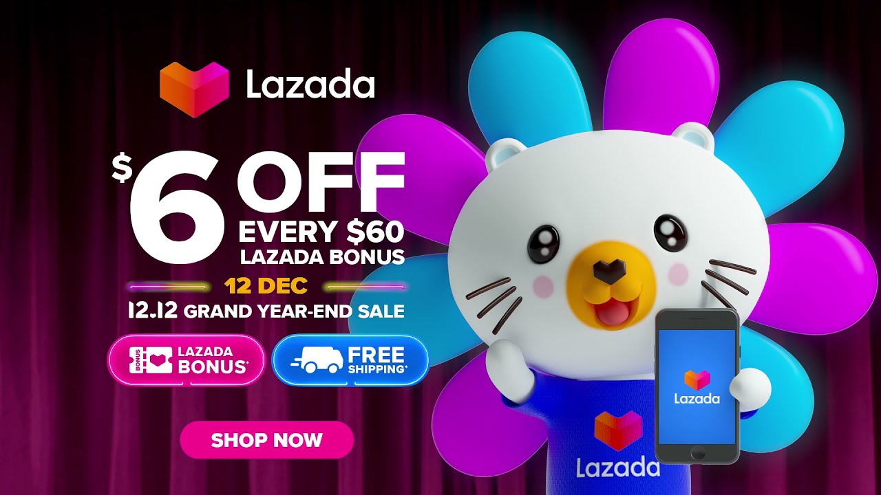 Lazada 12 12 Grand Year End Sale Youtube
