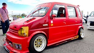 (4K)vividluster SUZUKI WAGON R CT modified ヴィヴィッドラスター ワゴンRカスタム - スーパーカーニバル2018