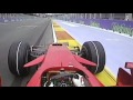 f1 valencia 2008 felipe massa pole lap onboard