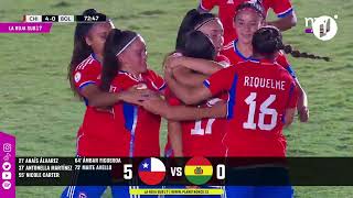 Chile 5-0 Bolivia Fecha 4 Sudamericano Sub-17 Femenino 19-03-2024