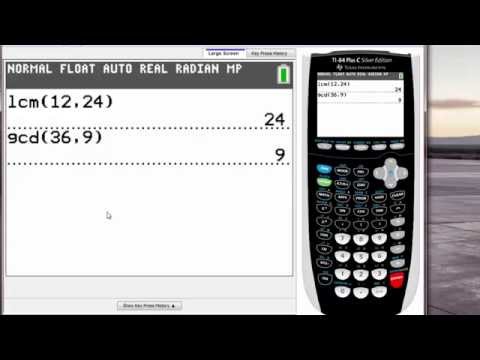 Calculator 24 - How To Find GCD, LCM, GCM, LCD On Calculator. - YouTube