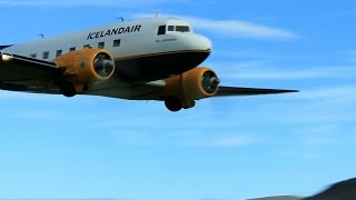 Vintage DC-3 Lowpass at Airshow