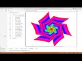 Create Amazing Spiral Animation Using Python Turtle  #trending #python #coding