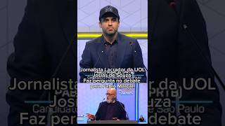 Debate Gazeta, Jornalista Lacrador da UOL #politica #pablomarçal#pablomarcal #marçal #debate