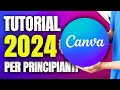 CANVA TUTORIAL Italiano *2024* | CREA GRAFICHE Fantastiche anche se sei un PRINCIPIANTE!!!