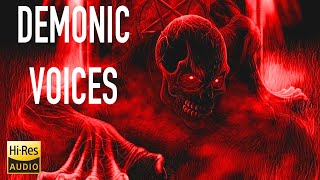 Creepy Demonic Voice Phrases| Horror Voices | Sound Effects #voiceofrights #creepypasta #tiktoc