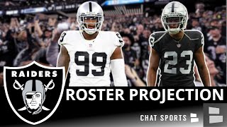 Las Vegas Raiders 53-Man Roster Projection After Raiders Roster Cuts & The Tyree Gillespie Trade