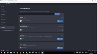 Atom Telosys package setup