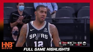 Houston Rockets vs SA Spurs 1.14.21 | Full Highlights