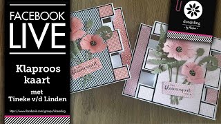 Doe@ding FB live klaprooskaart met Tineke