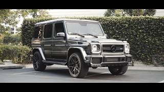 BRABUS KIT AND FULL BLACKOUT ON BLACK CHROME G WAGON G63 - SD WRAP