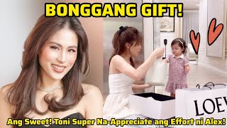 TONI GONZAGA-SORIANO, OVERWHELMED SA SWEET NA GIFT NI ALEX! 🔥❤️ LATEST UPDATE!