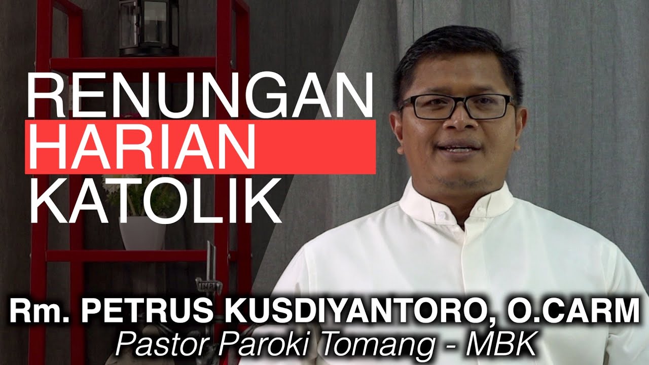 RENUNGAN HARIAN KATOLIK RABU 28 SEPTEMBER 2022 - YouTube