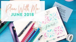 Plan With Me: Starting Fresh in a New Notebook for June