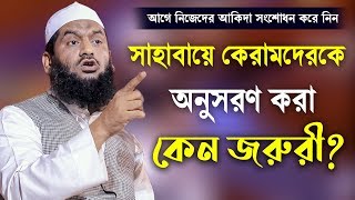 সাহাবায়ে কেরামদের মানা কেন জরুরী | মওদুদী আকিদা | Allama Mamunul Haque | New Waz