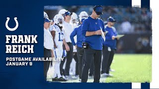 Frank Reich Postgame Press Conference | Week 18 at Jaguars