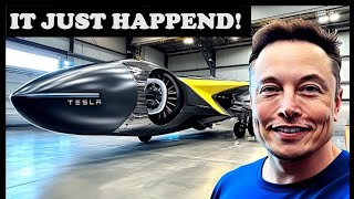 IT HAPPENED: Elon Musk Reveals Tesla's Electric Jet!