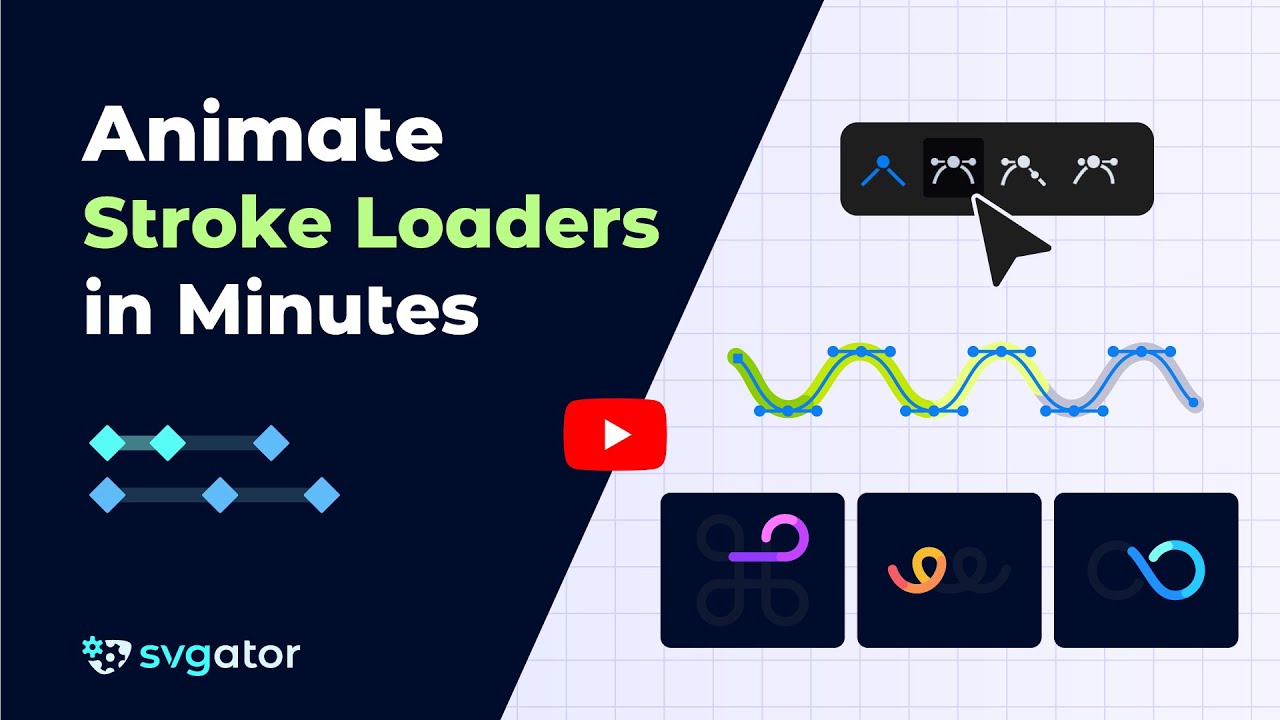 Animate Stroke Loaders In Minutes Svgator Youtube