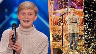 Reid Wilson Receives The GOLDEN BUZZER For \