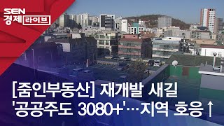 [줌인부동산] 재개발 새길 '공공주도 3080+'…지역 호응↑