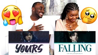 OMG we can't stop listening! BTS JIN 'Yours' and BTS Jungkook 'Falling' | Couples Reaction