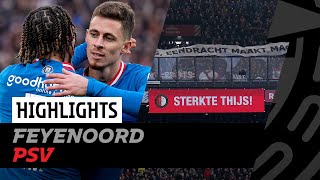 Sommige dingen zijn belangrijker dan voetbal... ❤ | Highlights Feyenoord - PSV