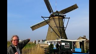 Exploring Windmills in Kinderdijk, Holland