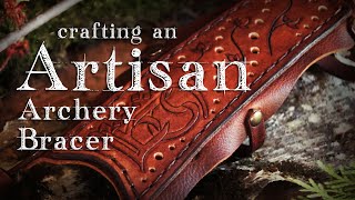 Crafting an Artisan Leather Archery Bracer