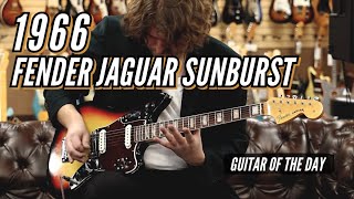 1966 Fender Jaguar Sunburst | Guitar of the Day