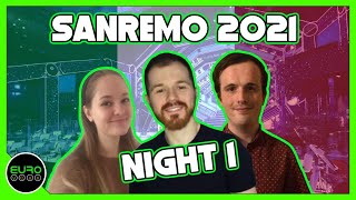 SANREMO 2021 PRIMA SERATA (FIRST NIGHT) REACTION