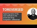✨ Mastering Array methods in JavaScript: The case of toReversed function