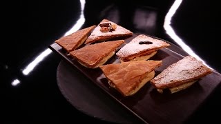 Millefeuille revisité, crème diplomate au praliné minute par Christophe Michalak (#DPDC)