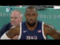 men s basketball usa vs france gold medal game first half paris2024