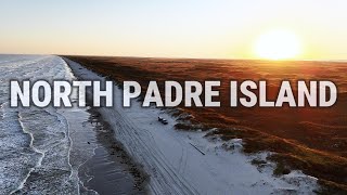 Texas Winter Beach camping-North Padre Island