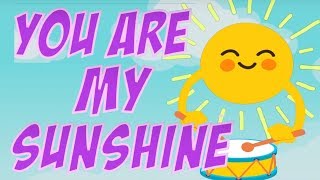 🌞🌞 You Are My Sunshine - song with lyrics #happysongs #lovesongs