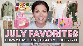 I LOVED THESE! | July Favorites 2024 | Amazon Favorites | Curvy Fashion, Beauty, \u0026 Lifestyle Faves