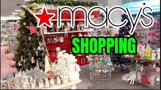 MACYS CHRISTMAS SHOPPING